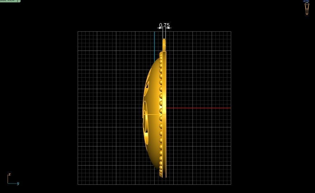  10  AUM pendants  3D model_39