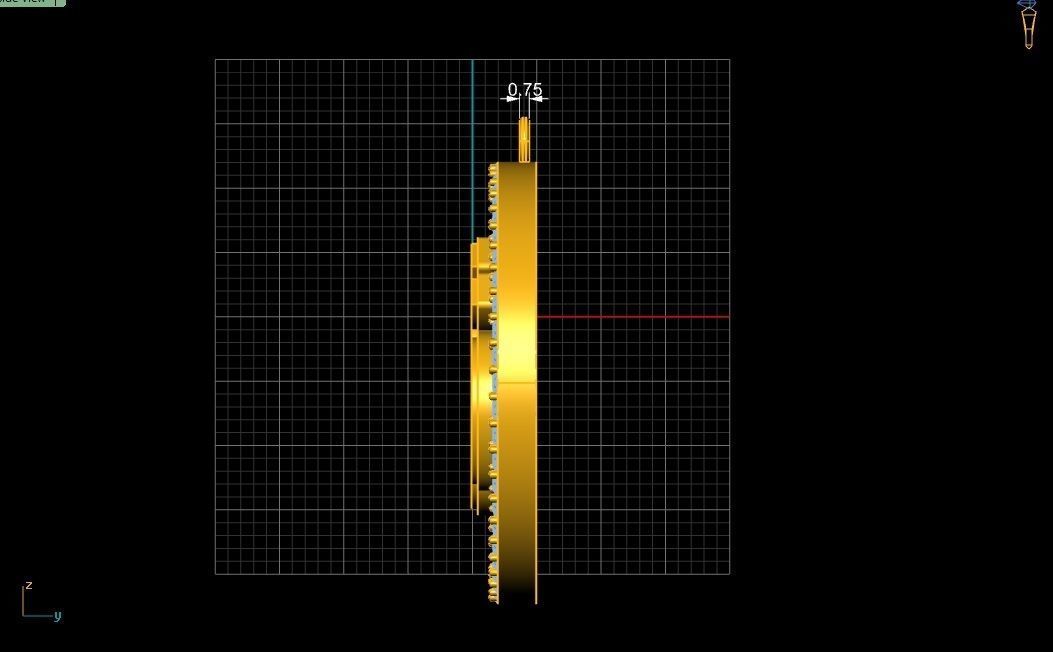  10  AUM pendants  3D model_35