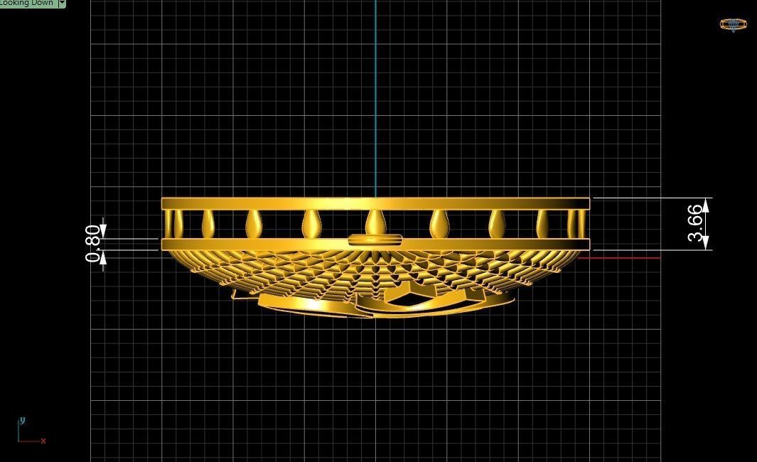  10  AUM pendants  3D model_22