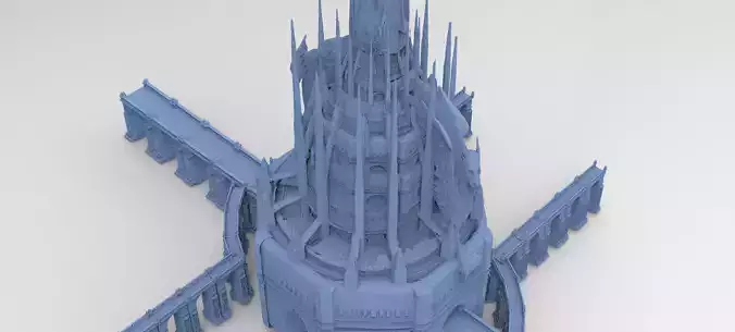 Medieval Lion Tower Grand castle 1 