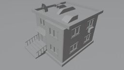 house Low-poly 3D model_9