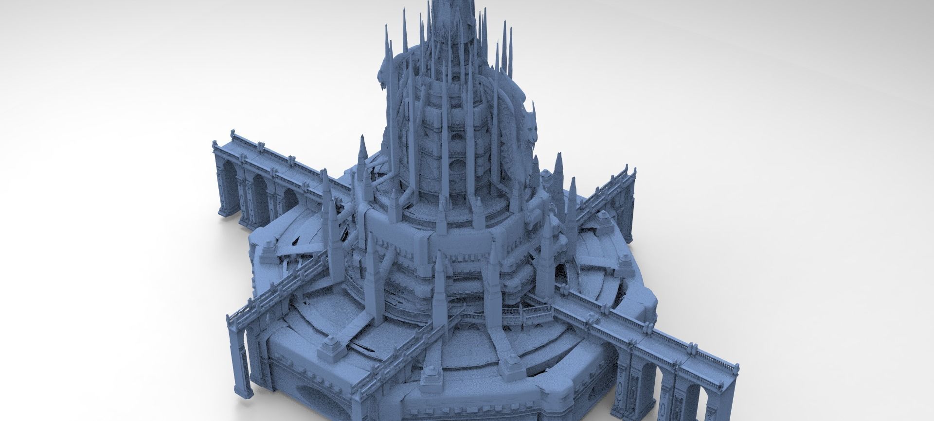 Aslan Grand Tower castle 3 3D model_1