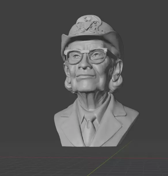 Grace Hopper 3D print model_20