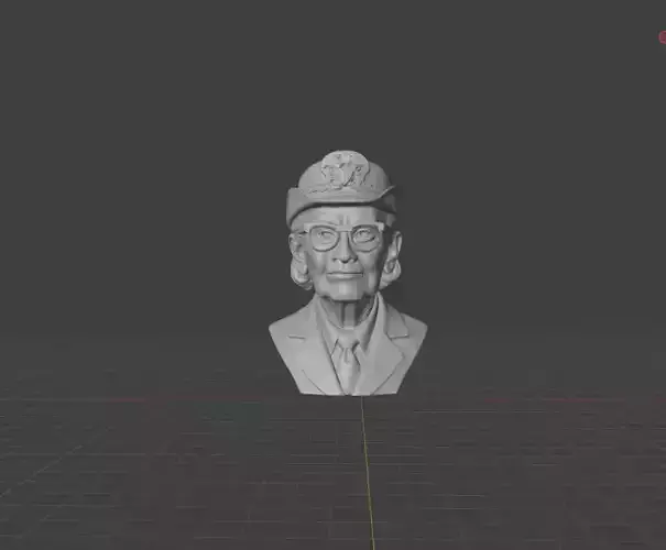 Grace Hopper 3D print model Grace Hopper 3D print model