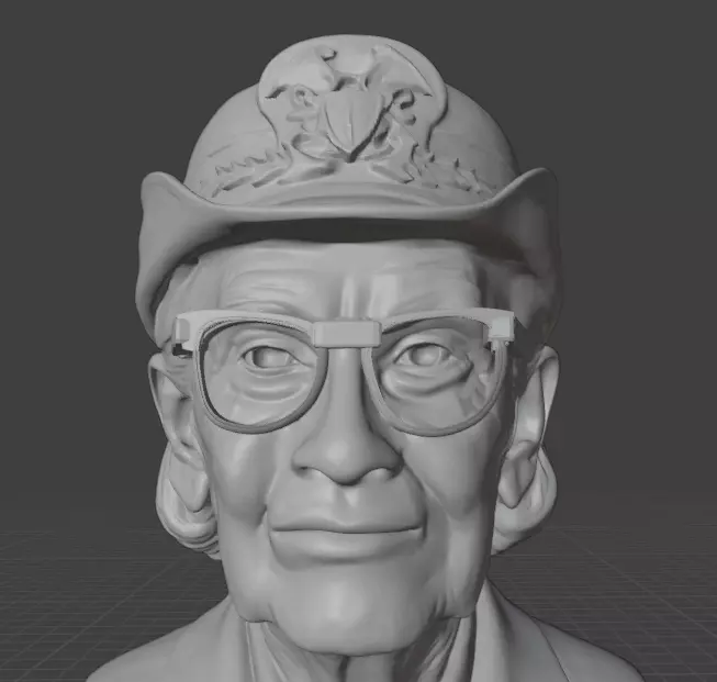 Grace Hopper 3D print model_11