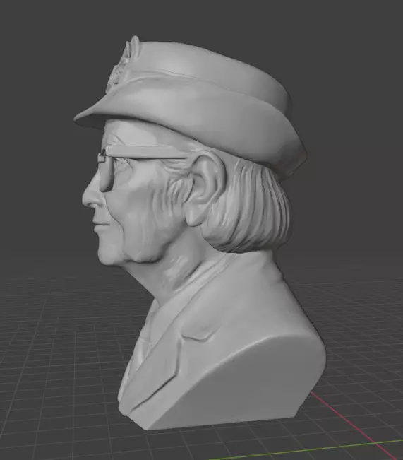 Grace Hopper 3D print model_8