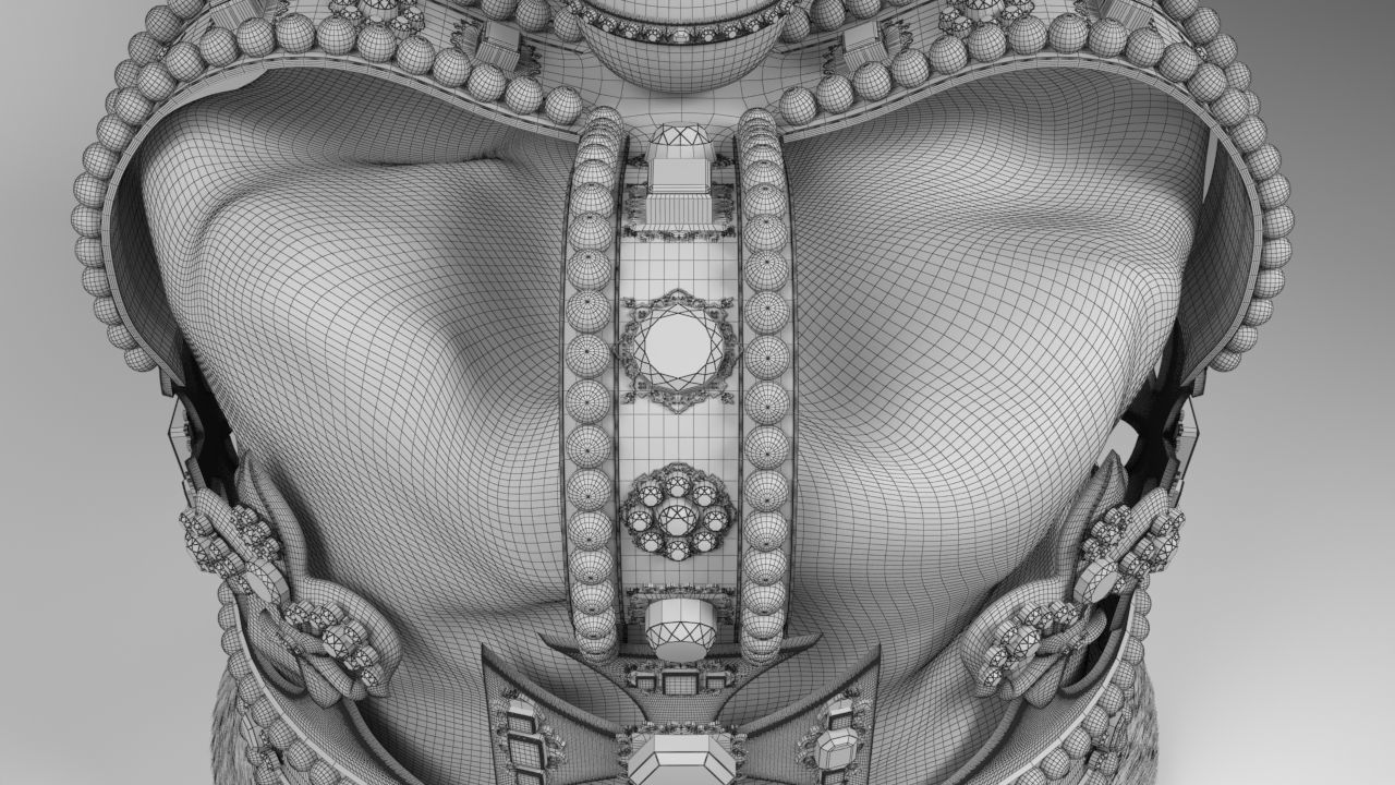 St Edwards Crown The Crown Jewels 3D model_13