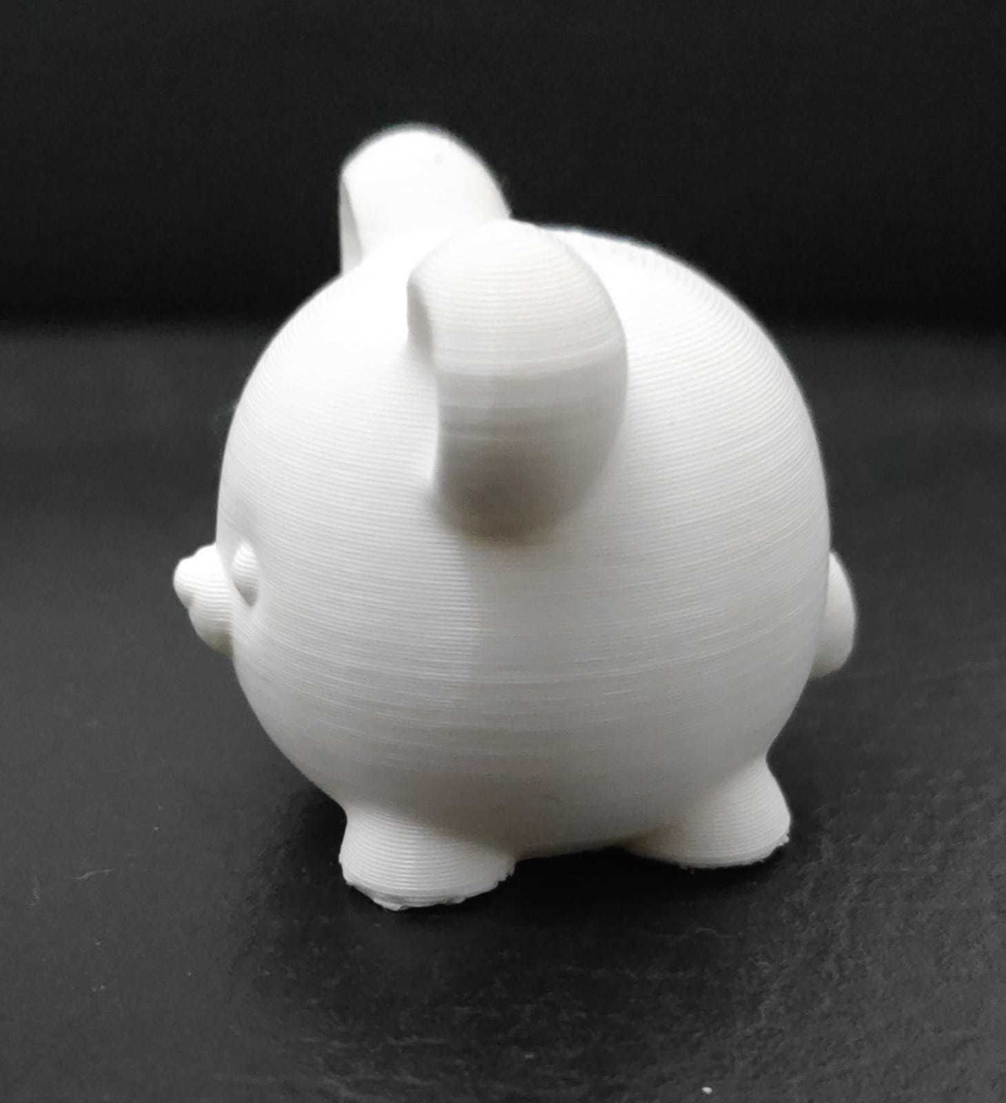 Little Round Bear 3D print model_7
