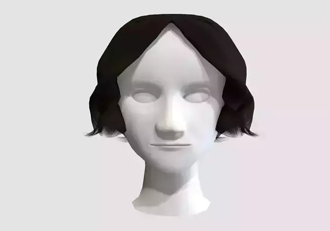 wavy short hairstyle 