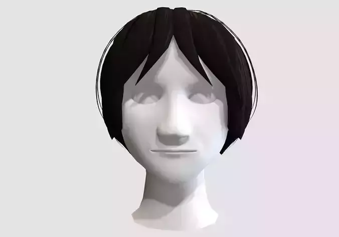 short bangs hairstyle 