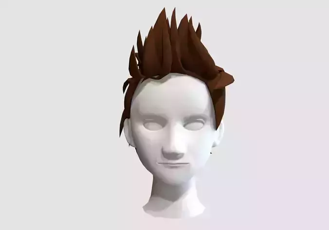 messy male hairstyle 