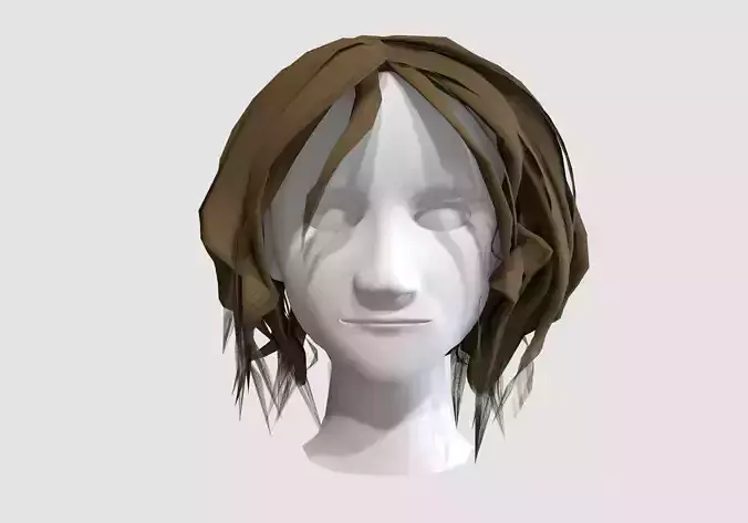 male chaotic hairstyle 