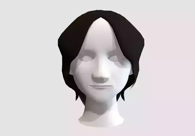 curtains cartoon hairstyle 