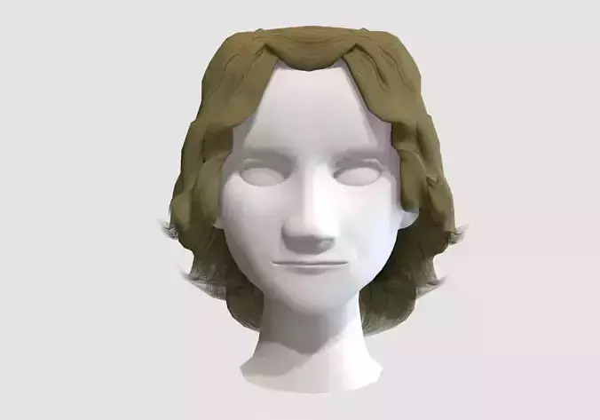 curly male hairstyle 