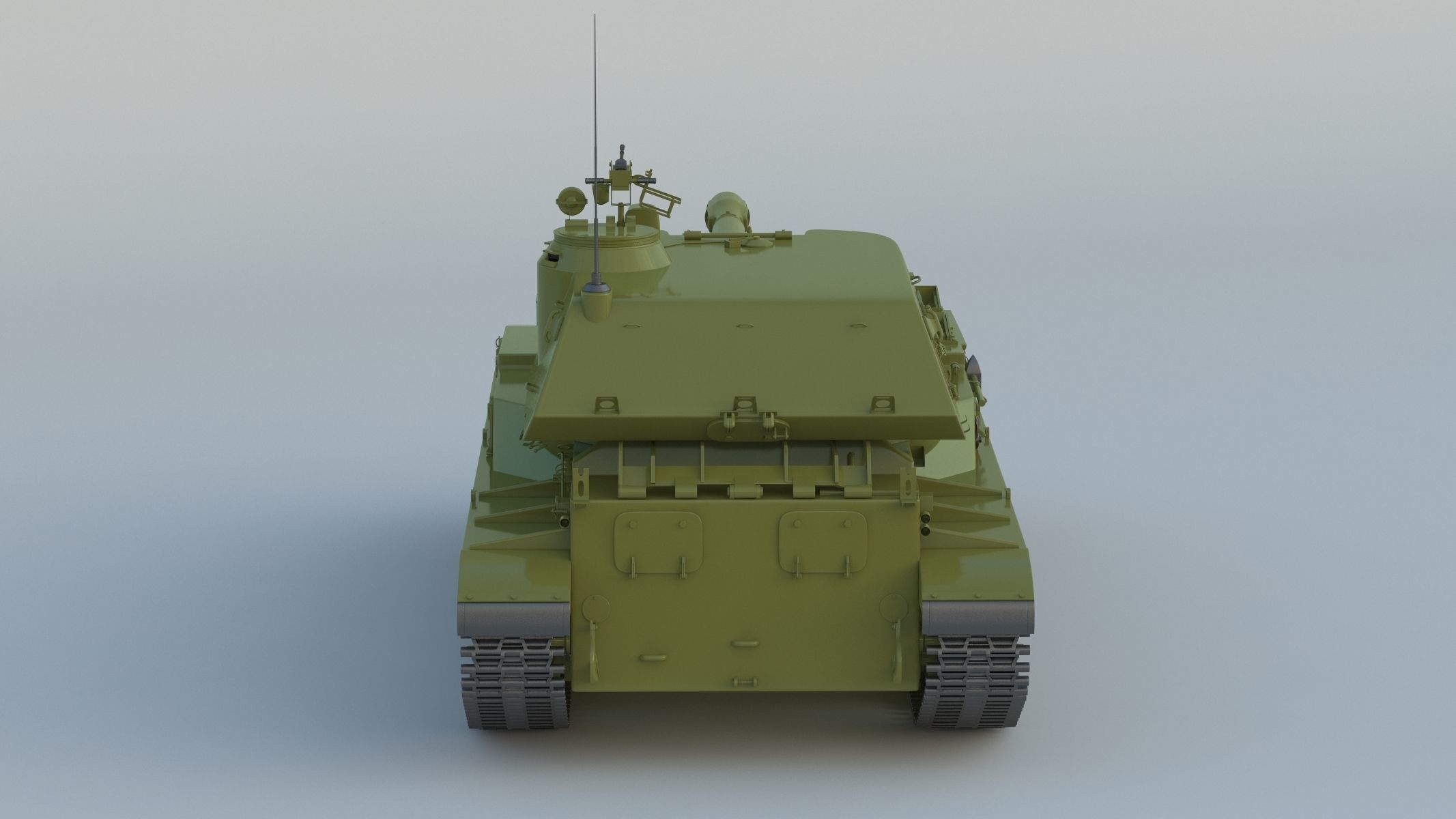 2S3 Akatsiya 3D model_5