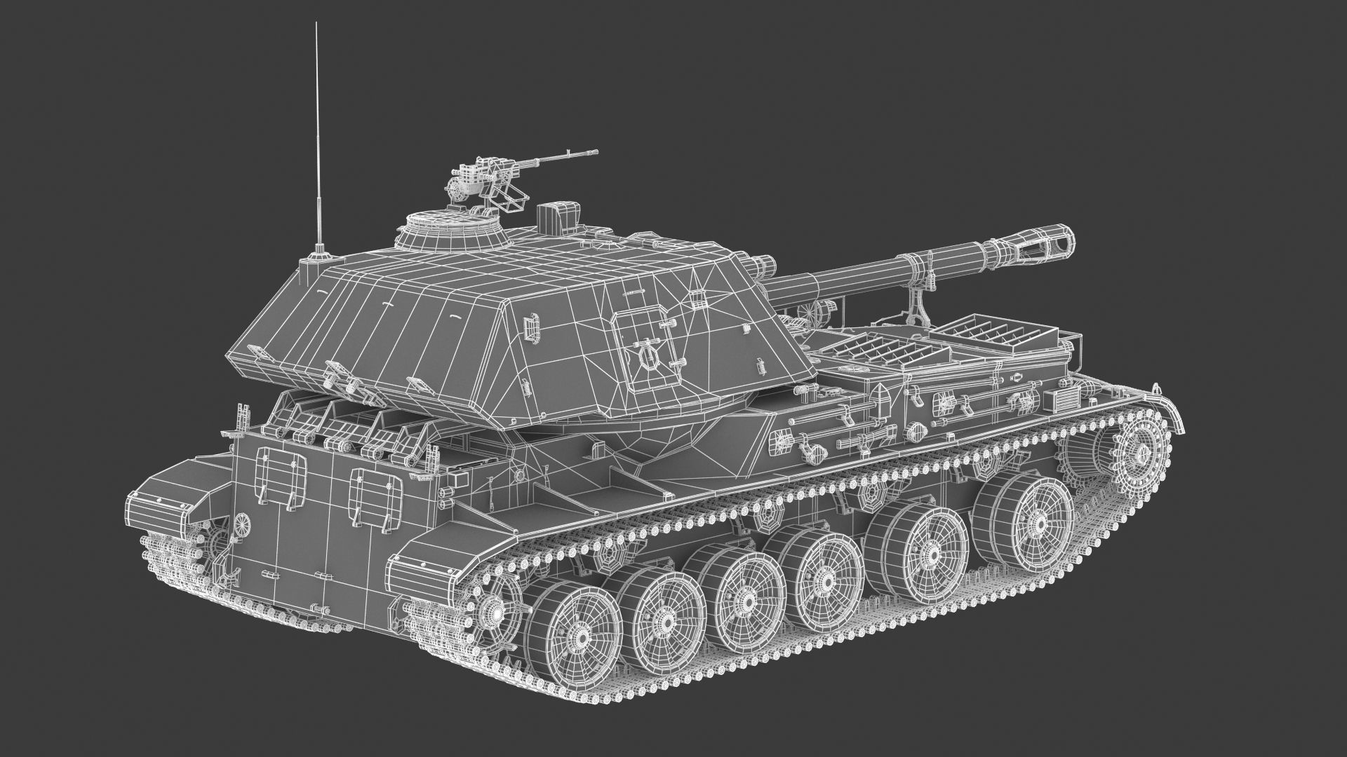2S3 Akatsiya 3D model_24