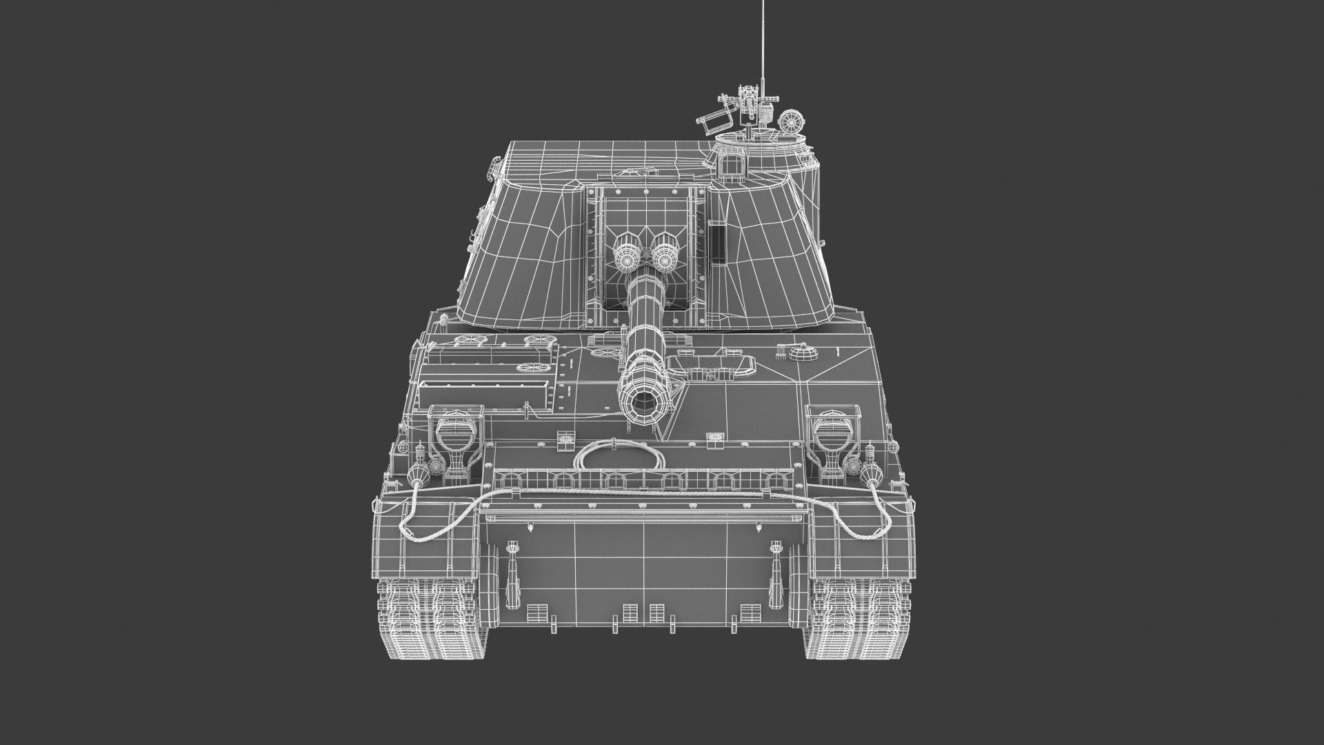 2S3 Akatsiya 3D model_21