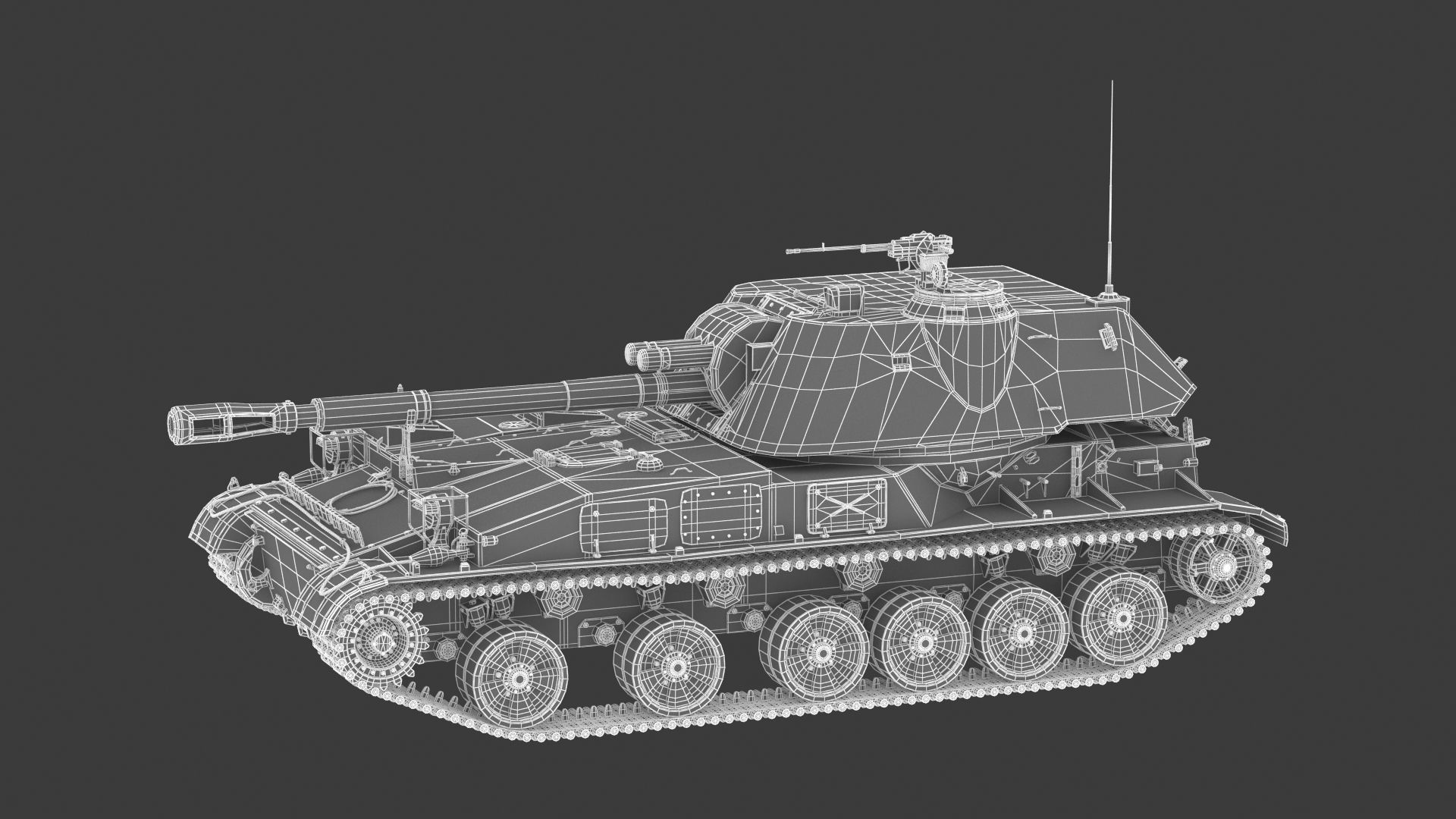 2S3 Akatsiya 3D model_20