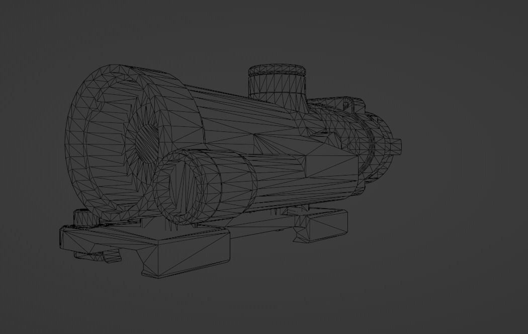 DCM-1 Szafir Scope Low-poly 3D model_9