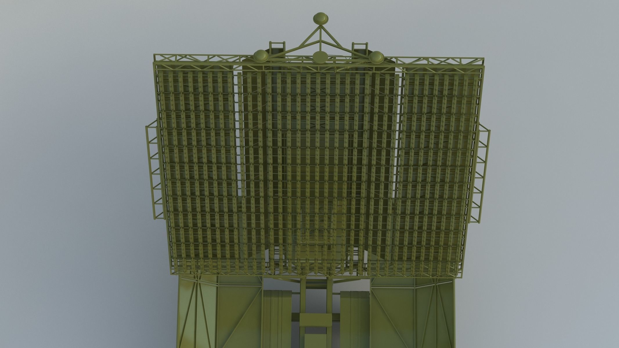 55Zh6ME Nebo M RLMDE LBand Radar System 3D model CGTrader