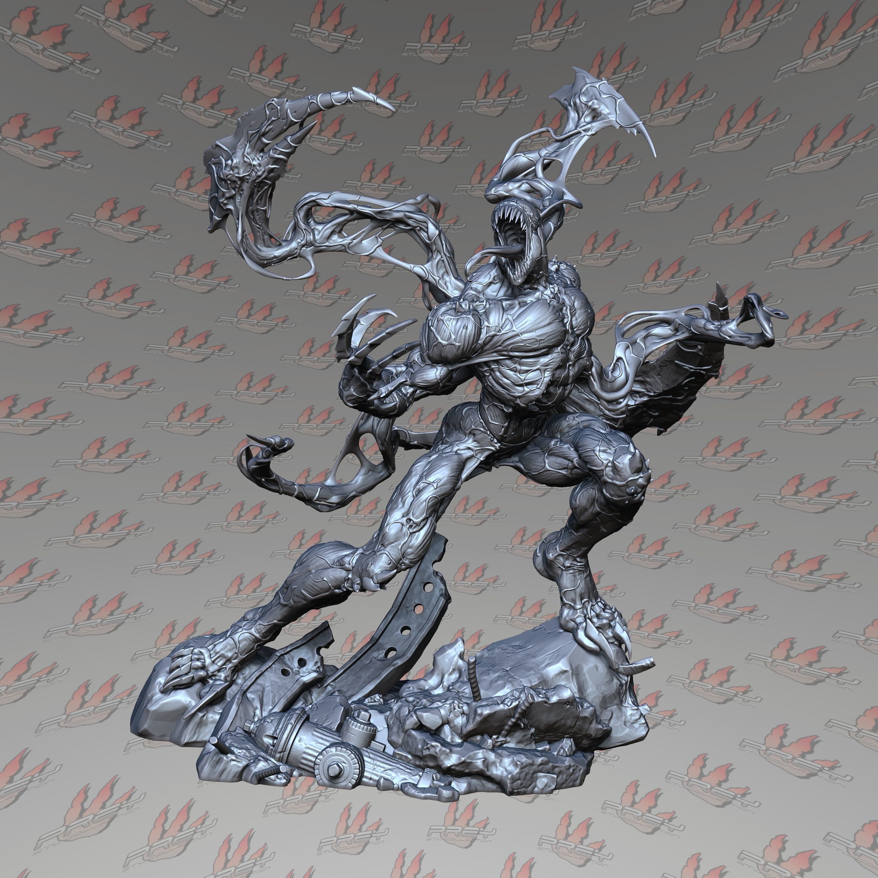 Carnage 32mm 3D print model_1