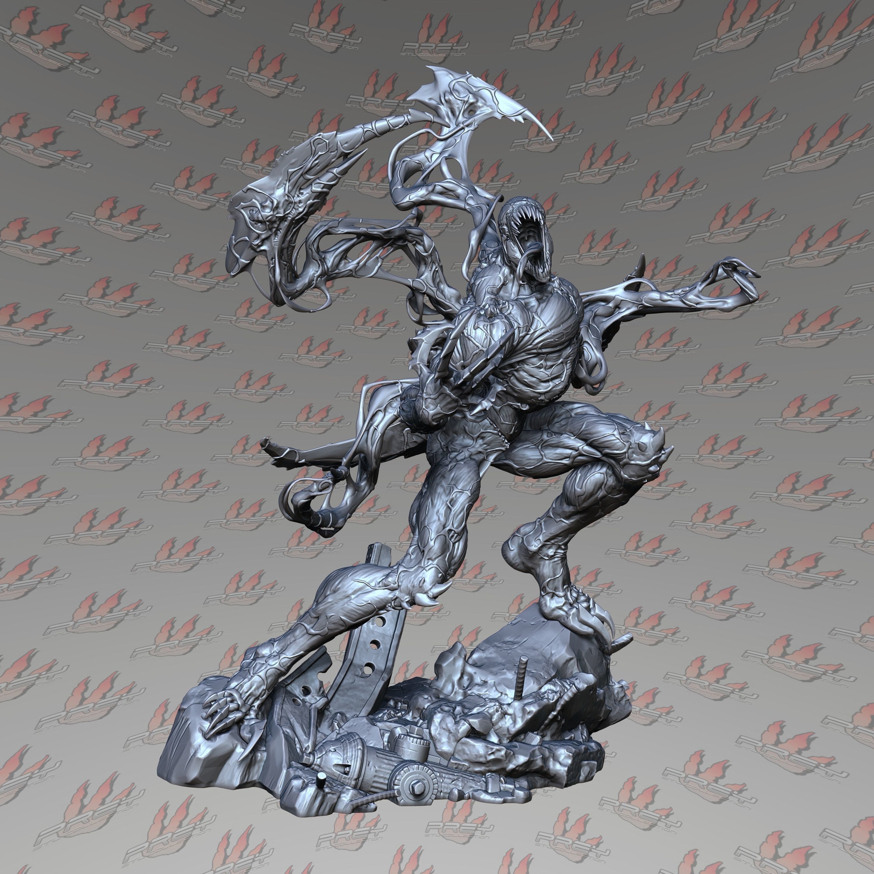 Carnage 32mm 3D print model_2