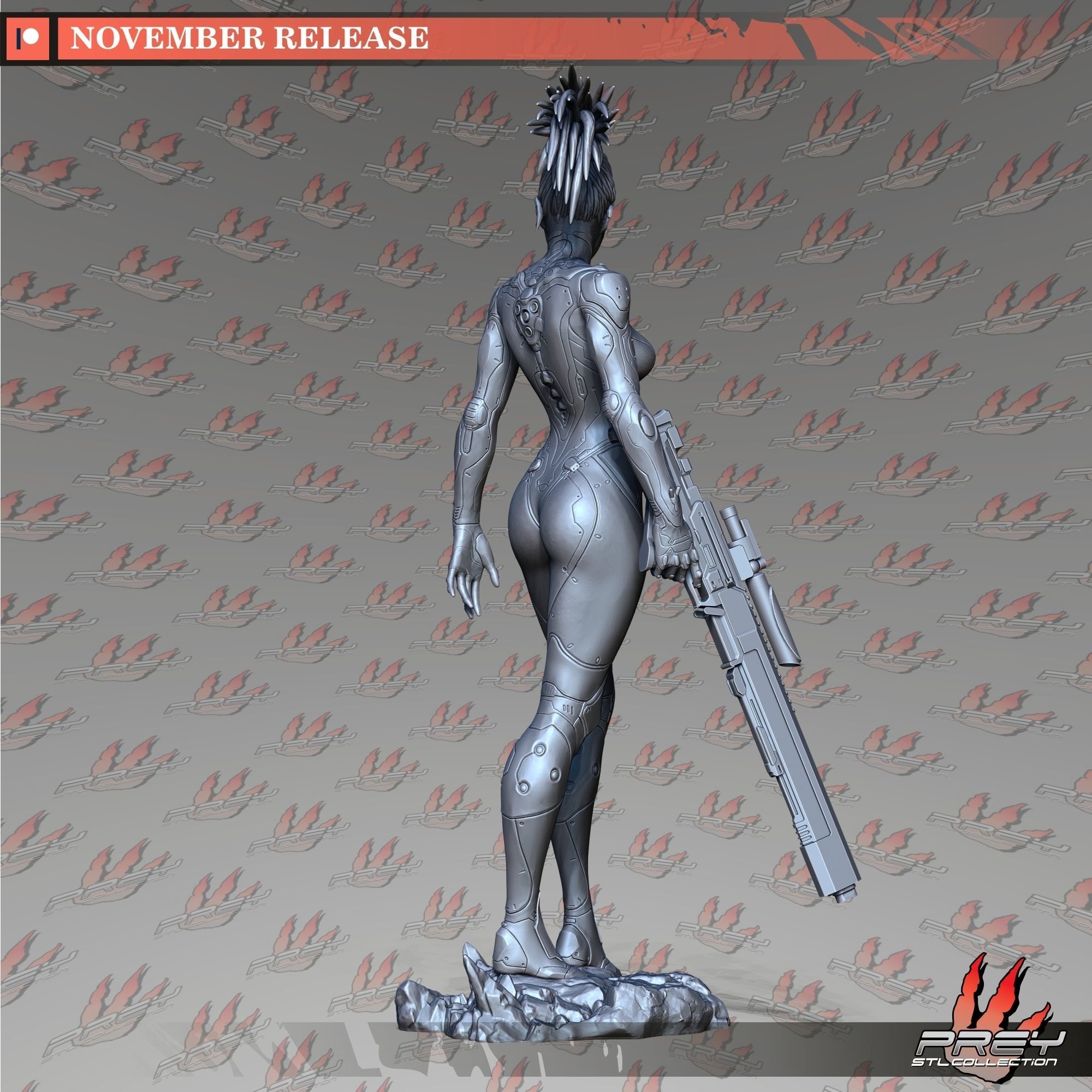 Sarah Kerrigan 1-10 3D print model_4