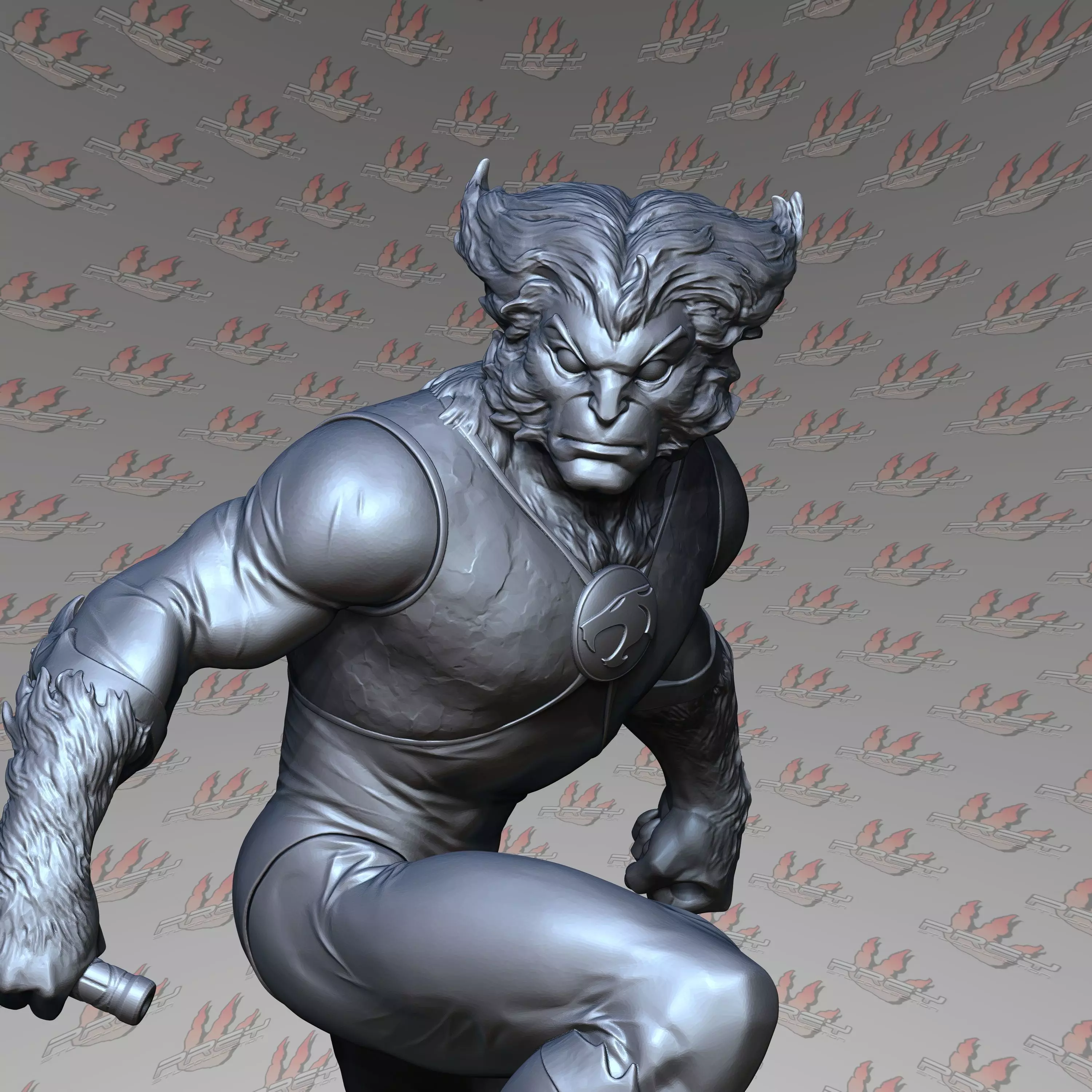 Tygra 32mm 3D print model_0