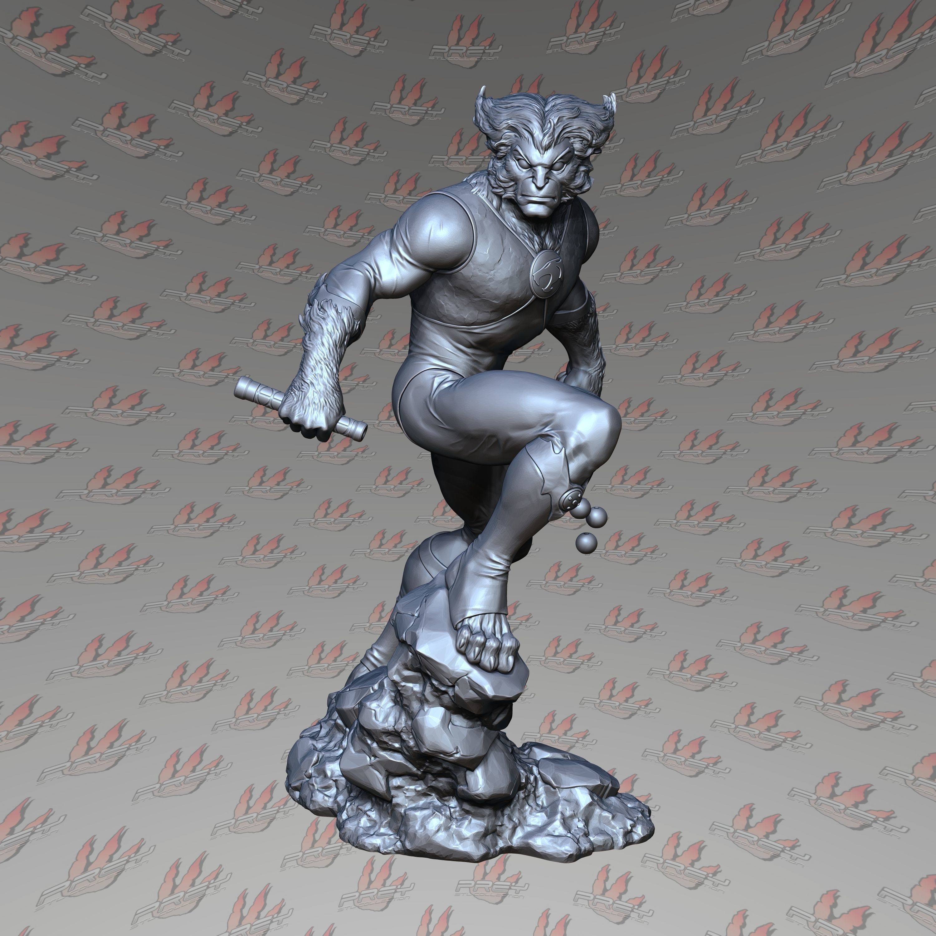 Tygra 32mm 3D print model_1