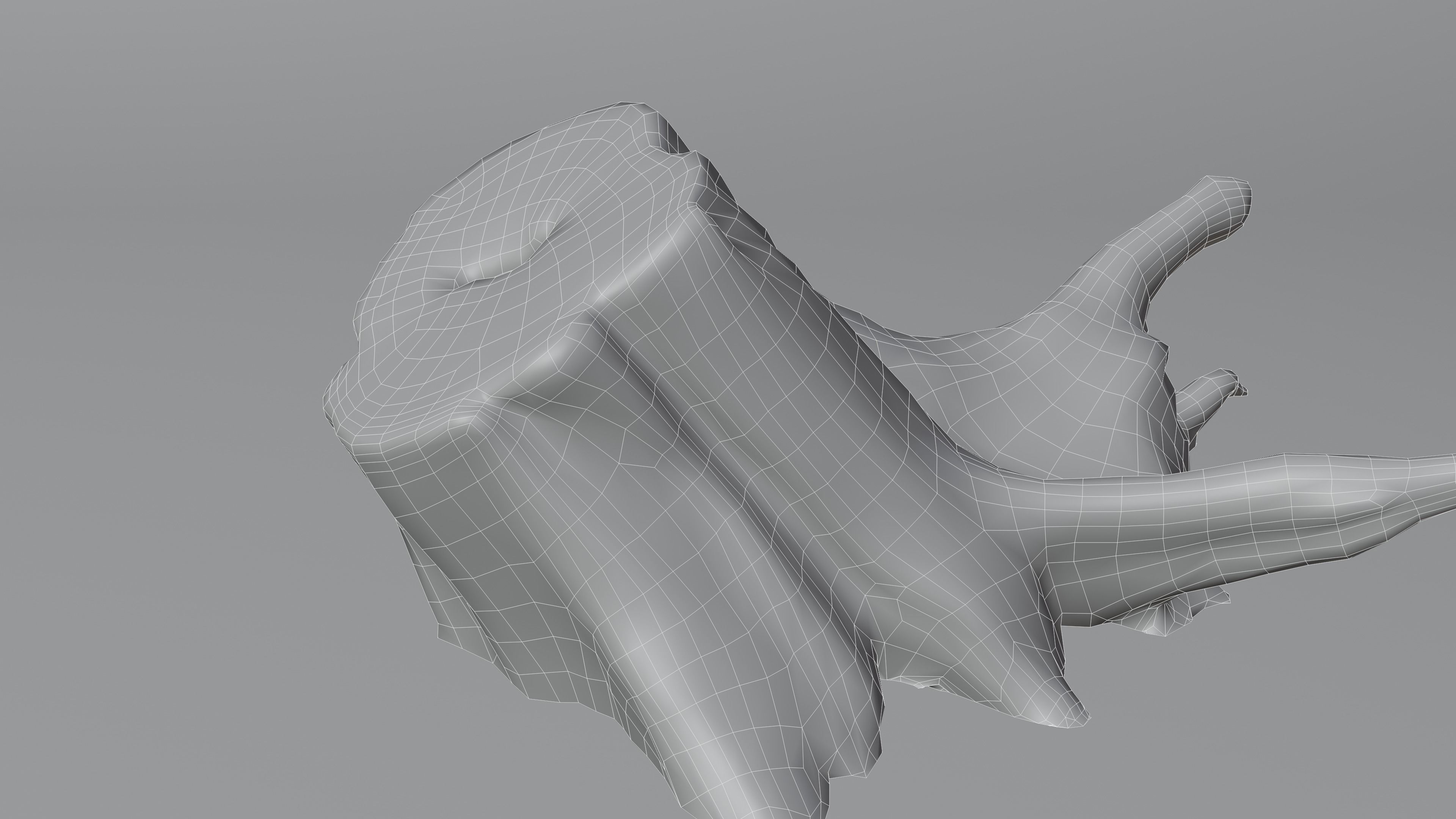 Tree Stump 005 Photoscan PBR Game Ready Low-poly 3D model_18