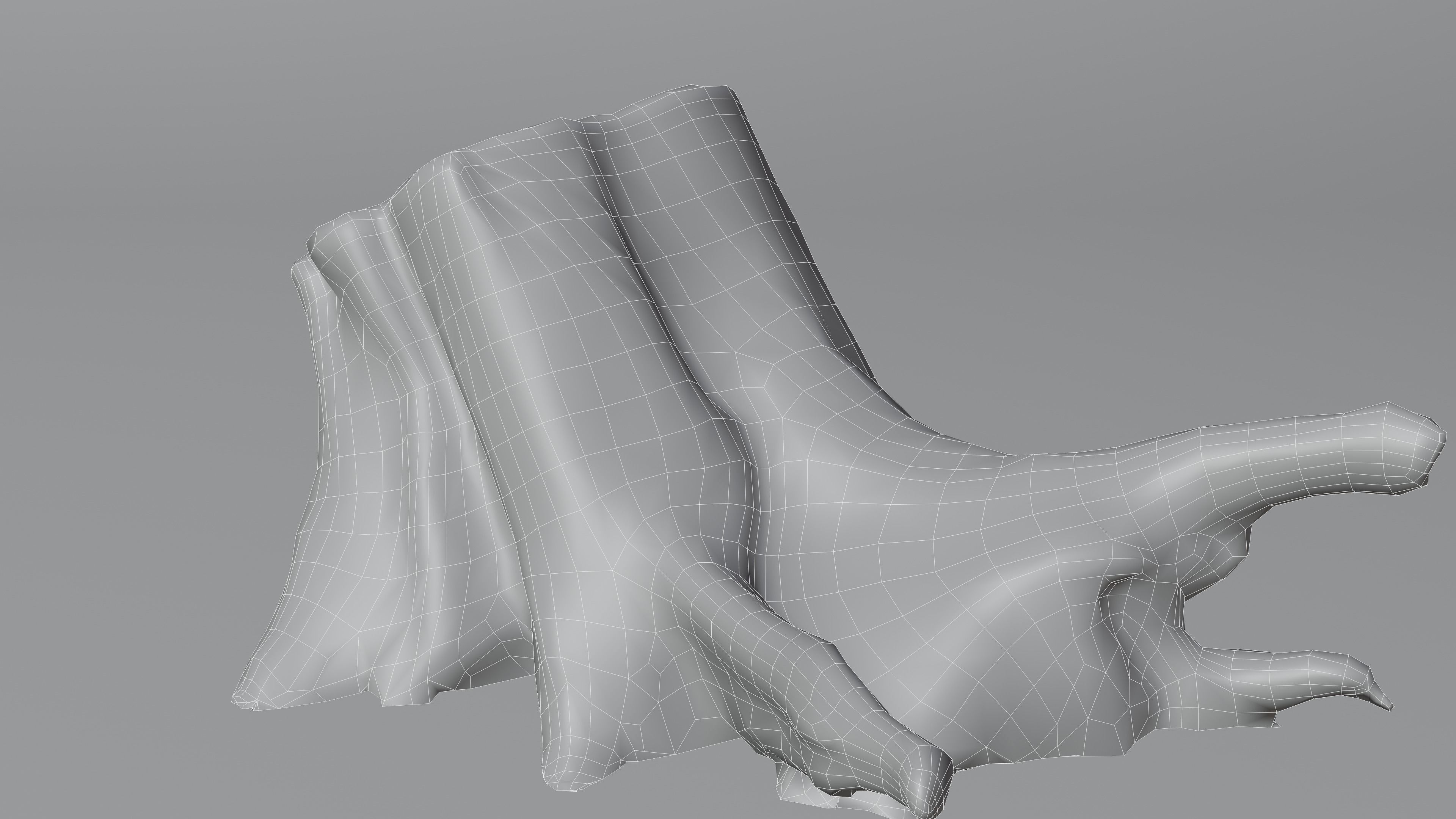 Tree Stump 005 Photoscan PBR Game Ready Low-poly 3D model_14