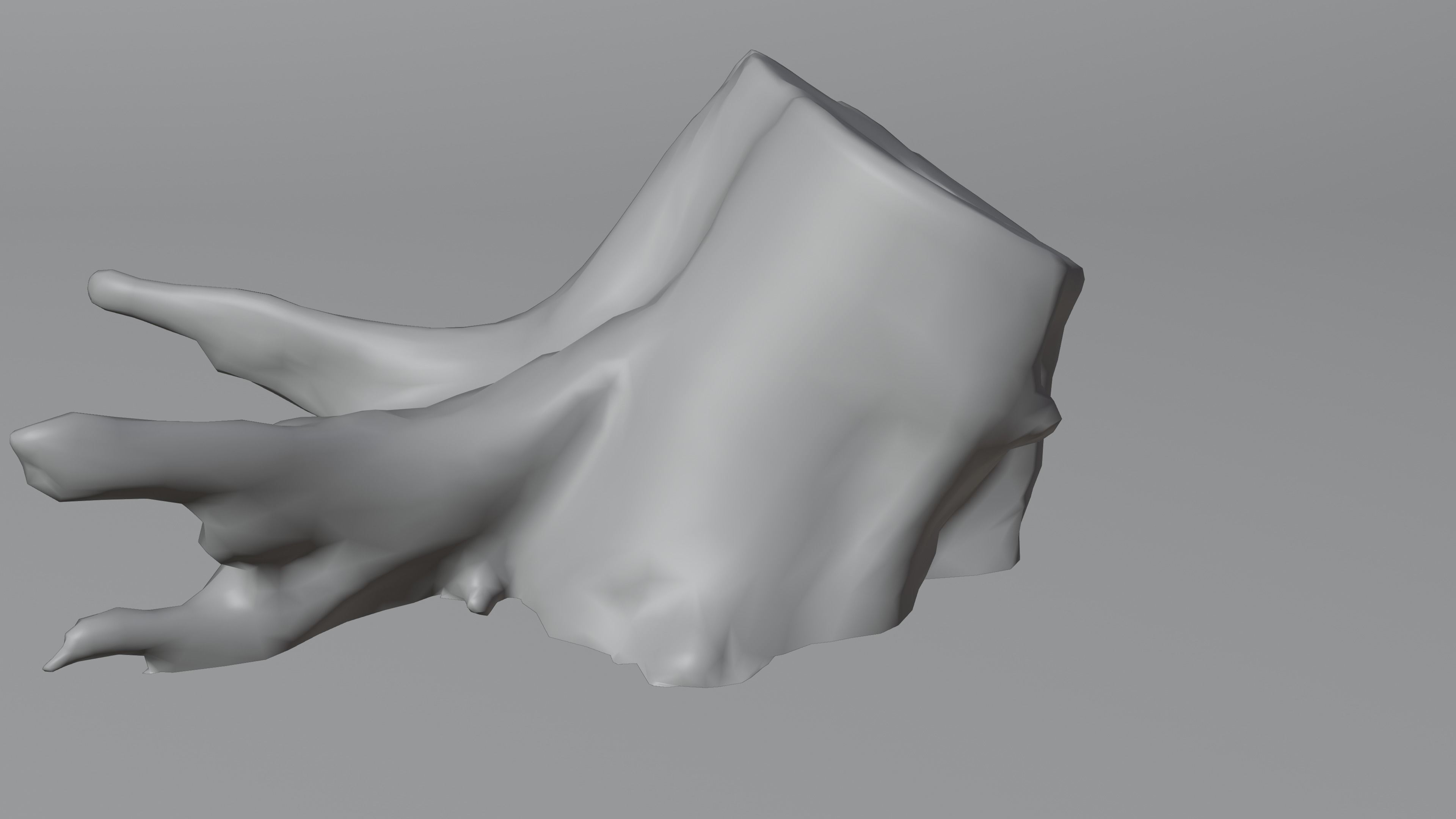 Tree Stump 005 Photoscan PBR Game Ready Low-poly 3D model_5