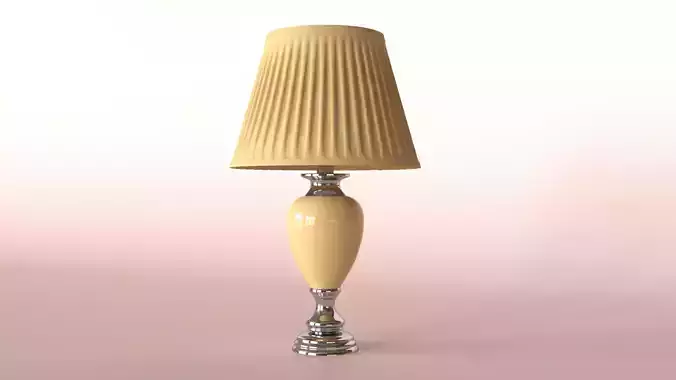 lamp model table with shade