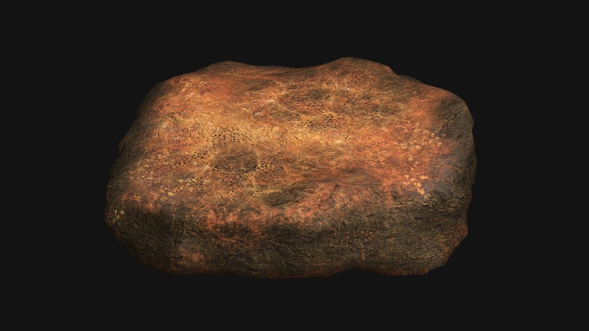 Rock 07 - Dust 2 Low-poly 3D model_3