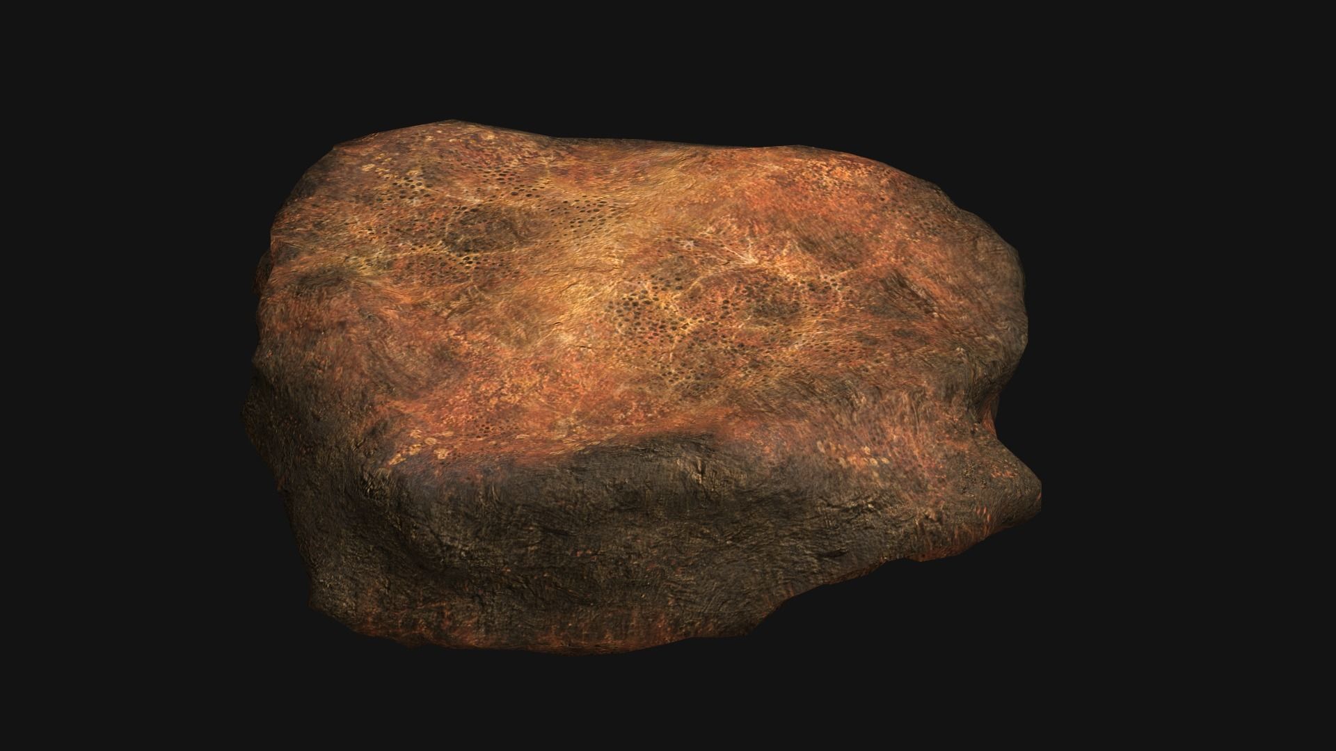 Rock 07 - Dust 2 Low-poly 3D model_2