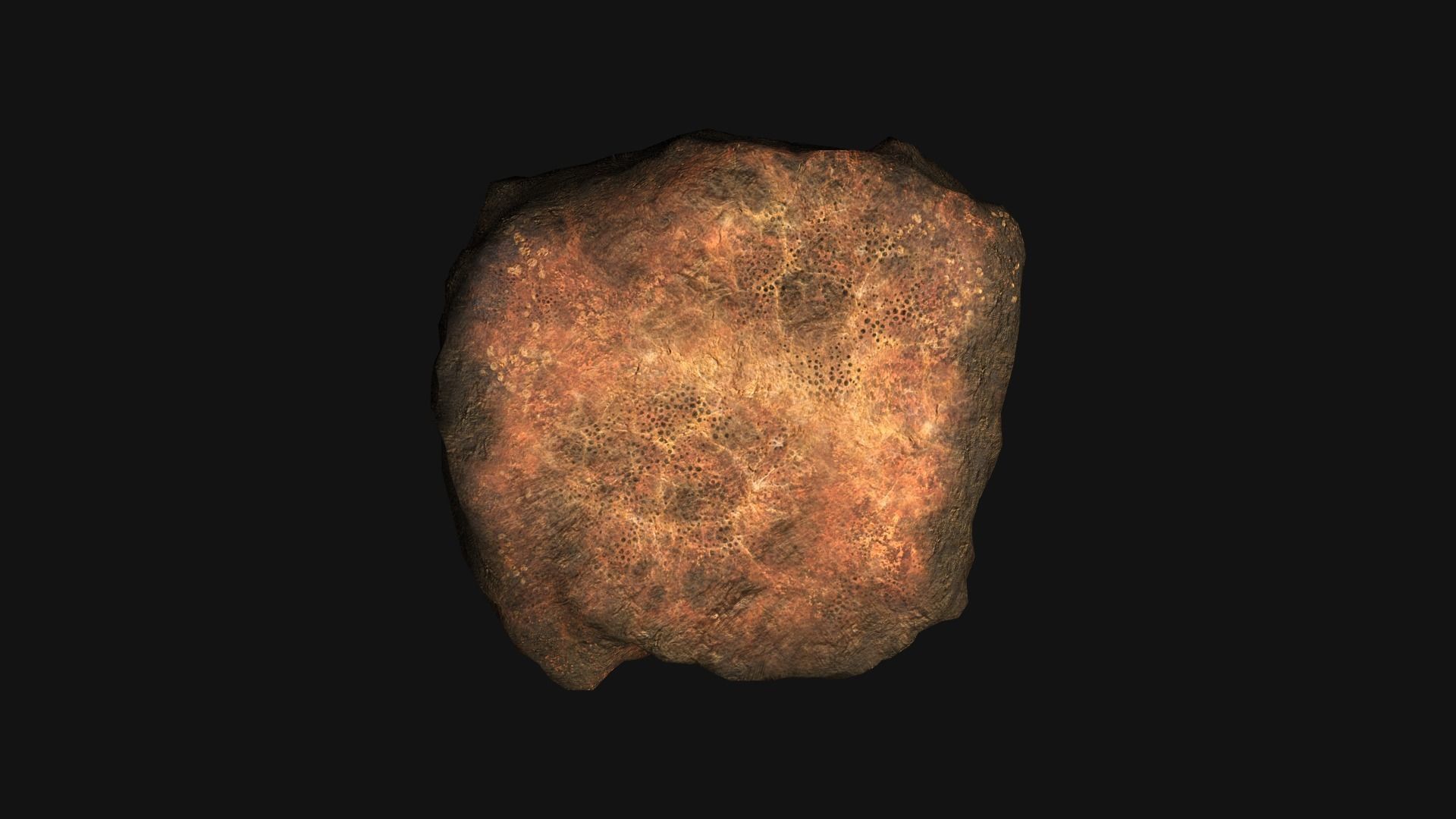 Rock 07 - Dust 2 Low-poly 3D model_7