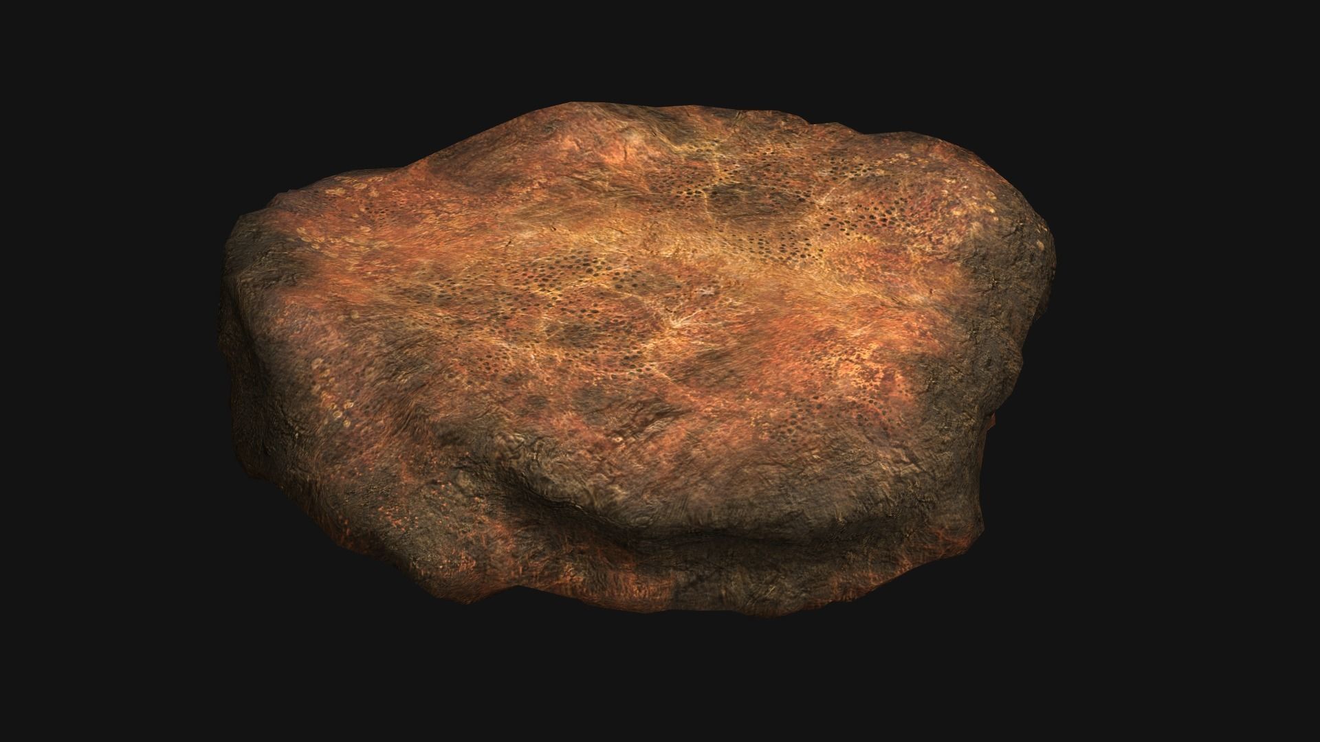 Rock 07 - Dust 2 Low-poly 3D model_1