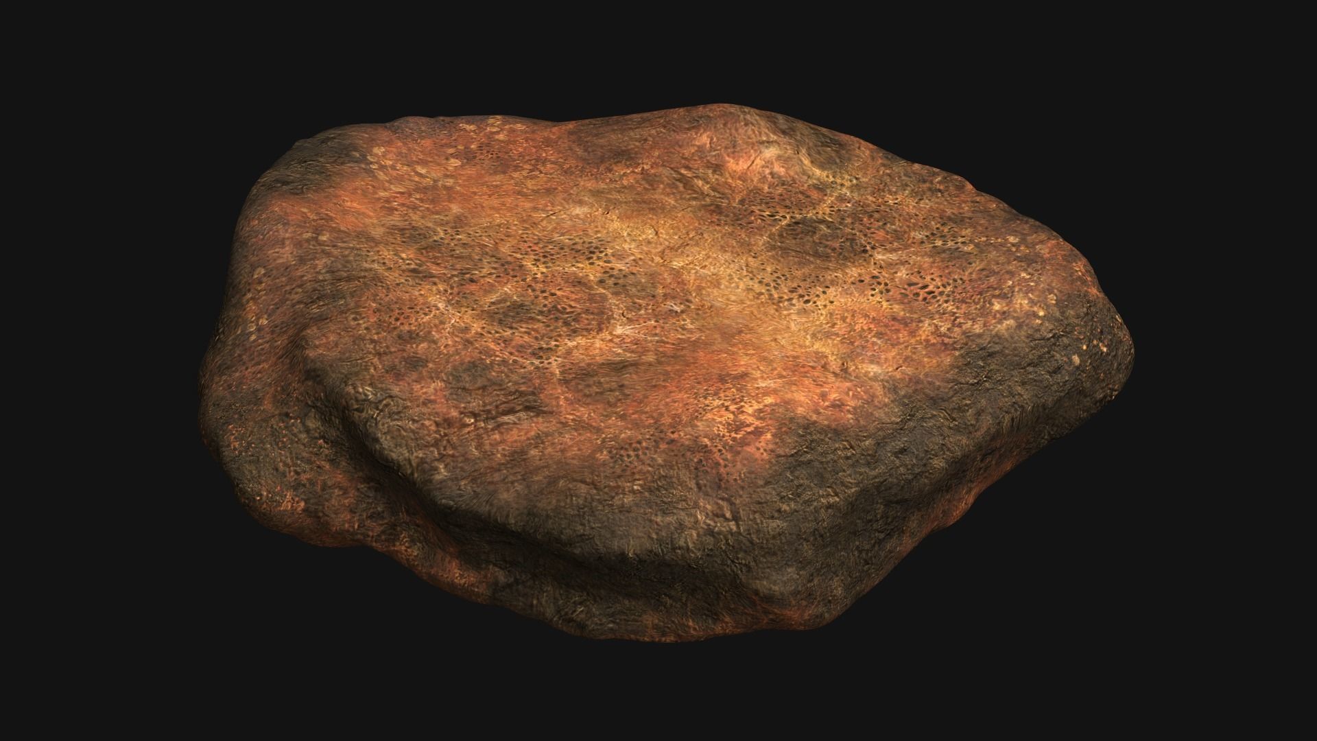 Rock 07 - Dust 2 Low-poly 3D model_4