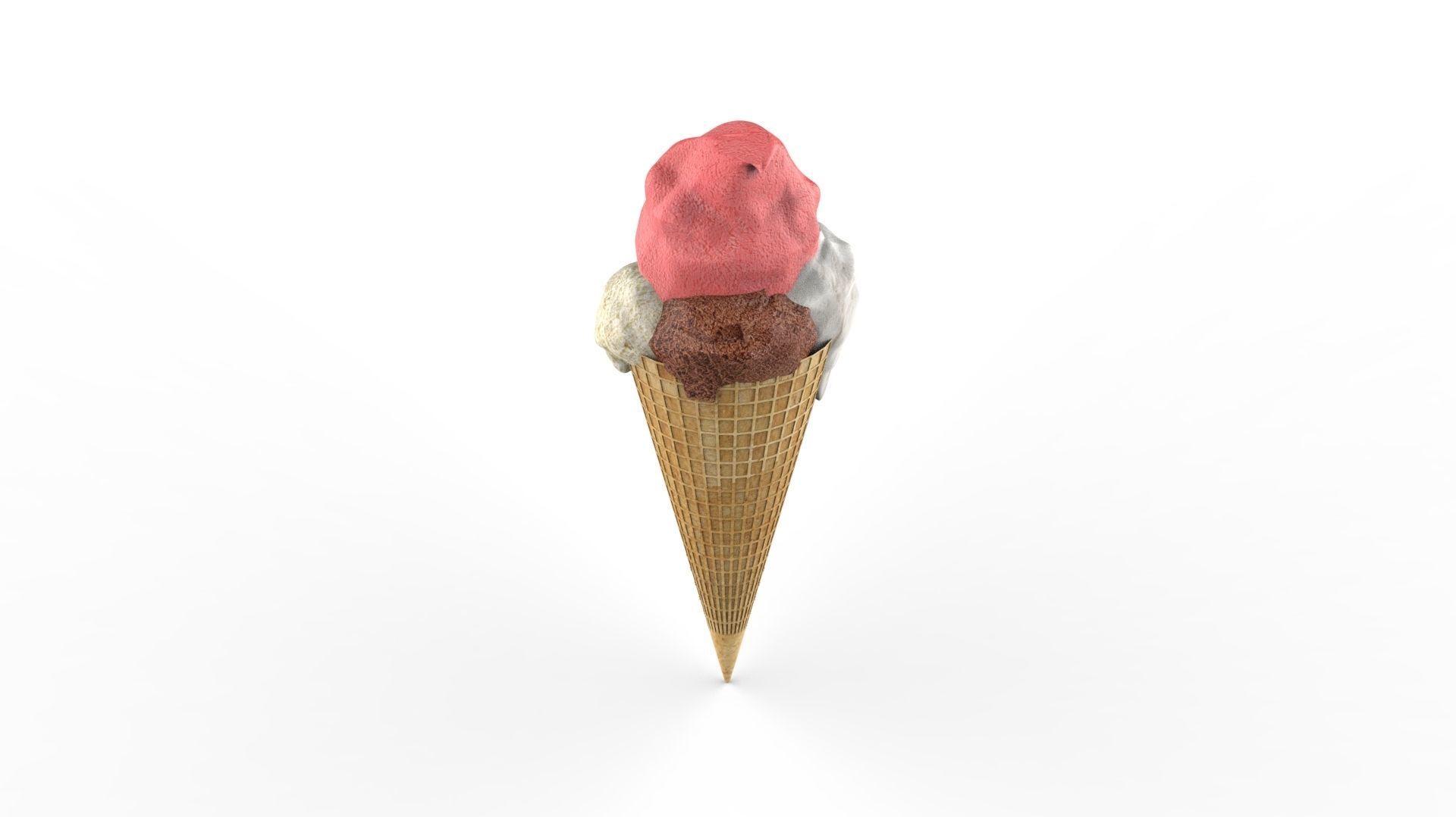 ICE CREAM 3D model_1