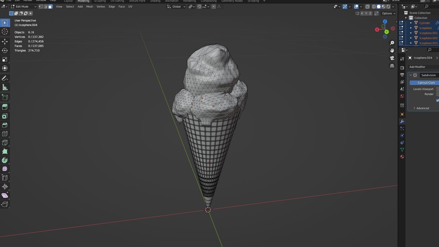ICE CREAM 3D model_4