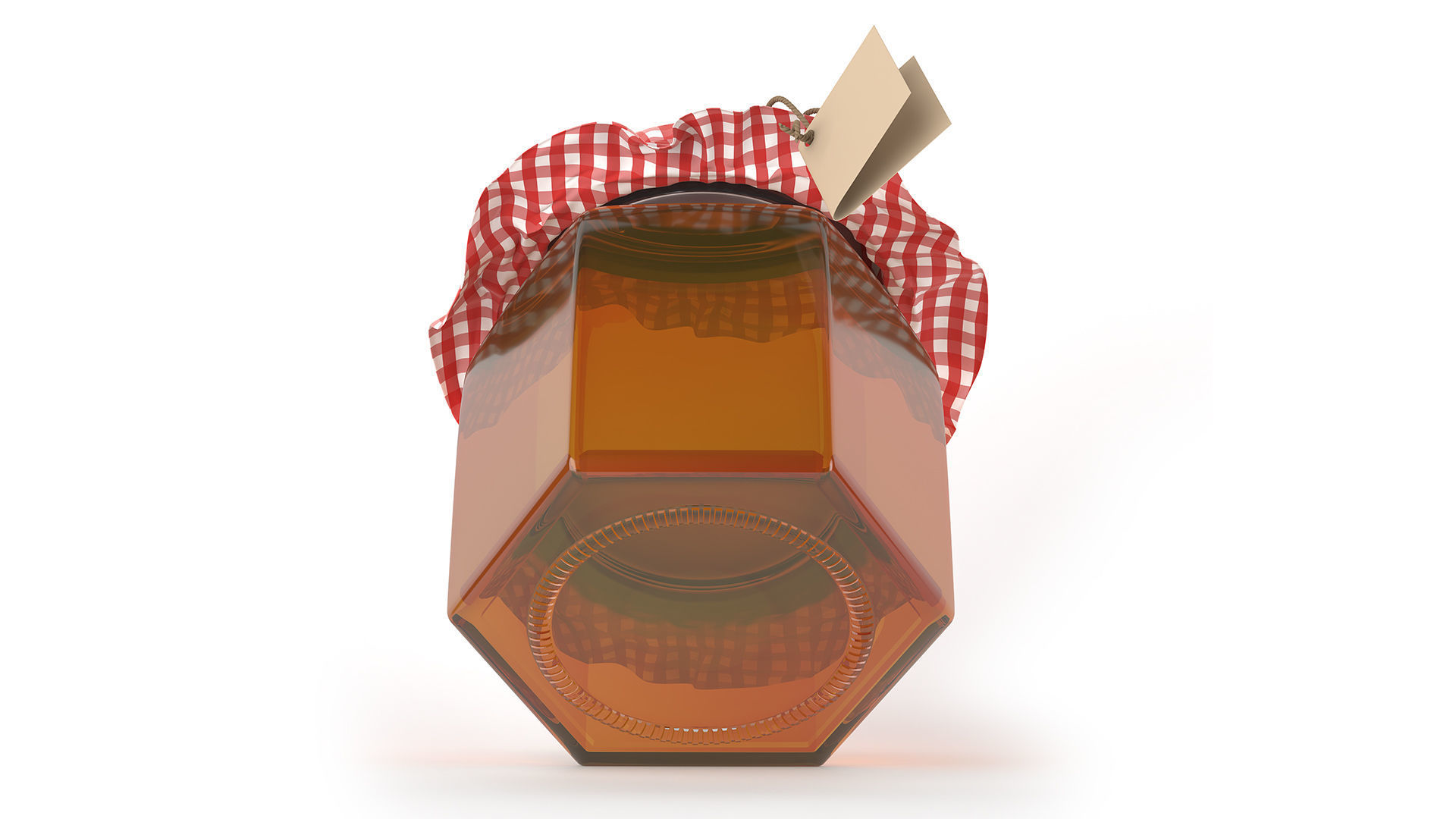 Honey Jar 3D model_5