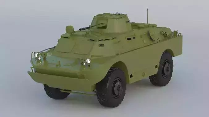 BRDM 2 Amphibious Vehicle