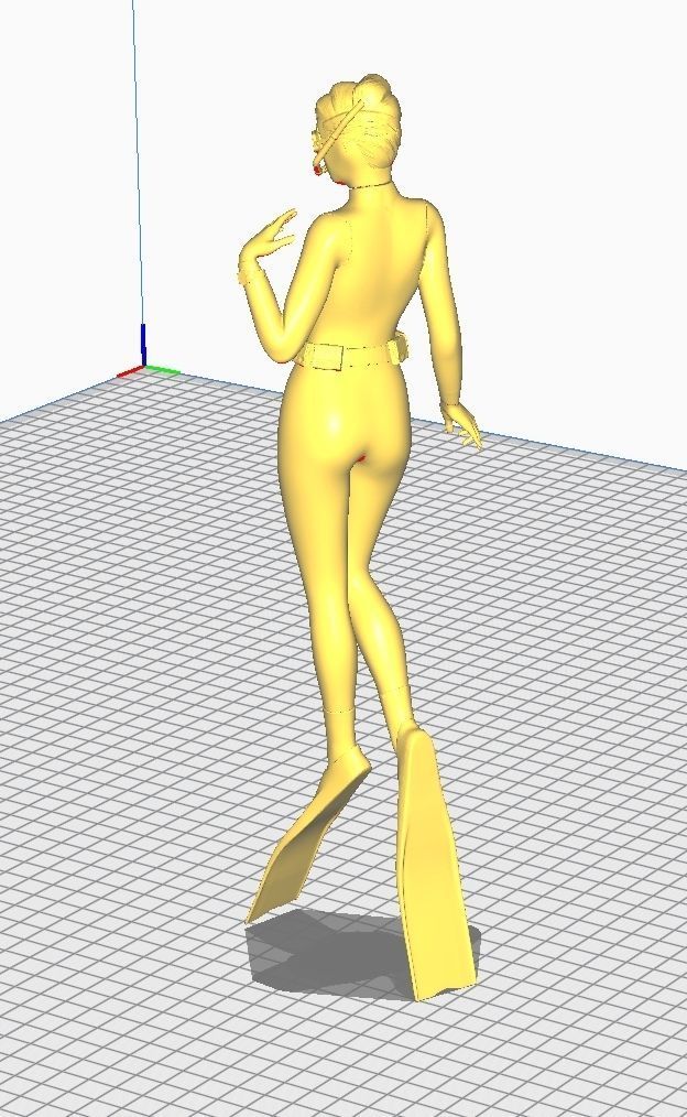 skin scuba8 3D print model_8