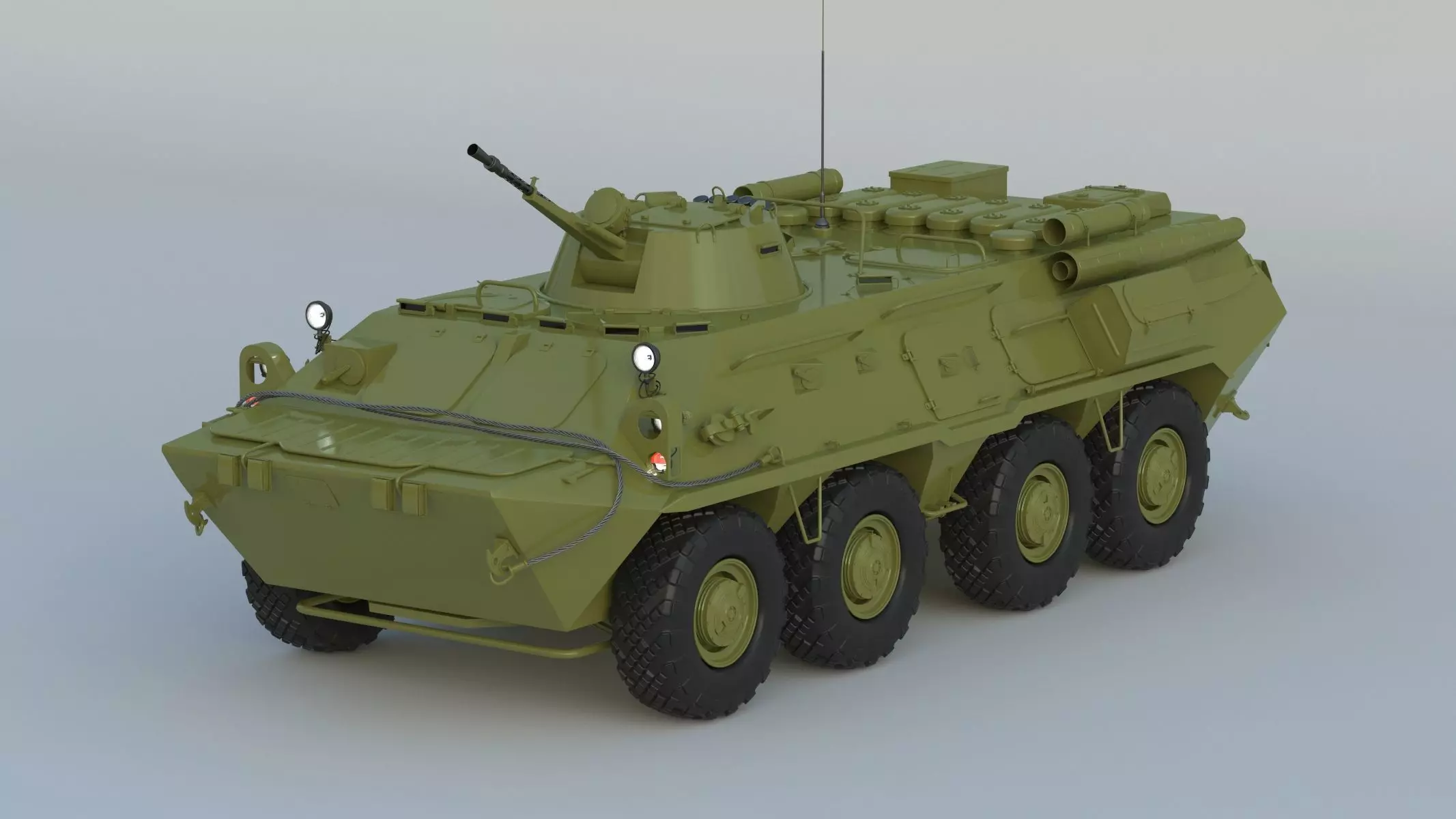 BTR-82A Armoured Personnel Carrier 3D model