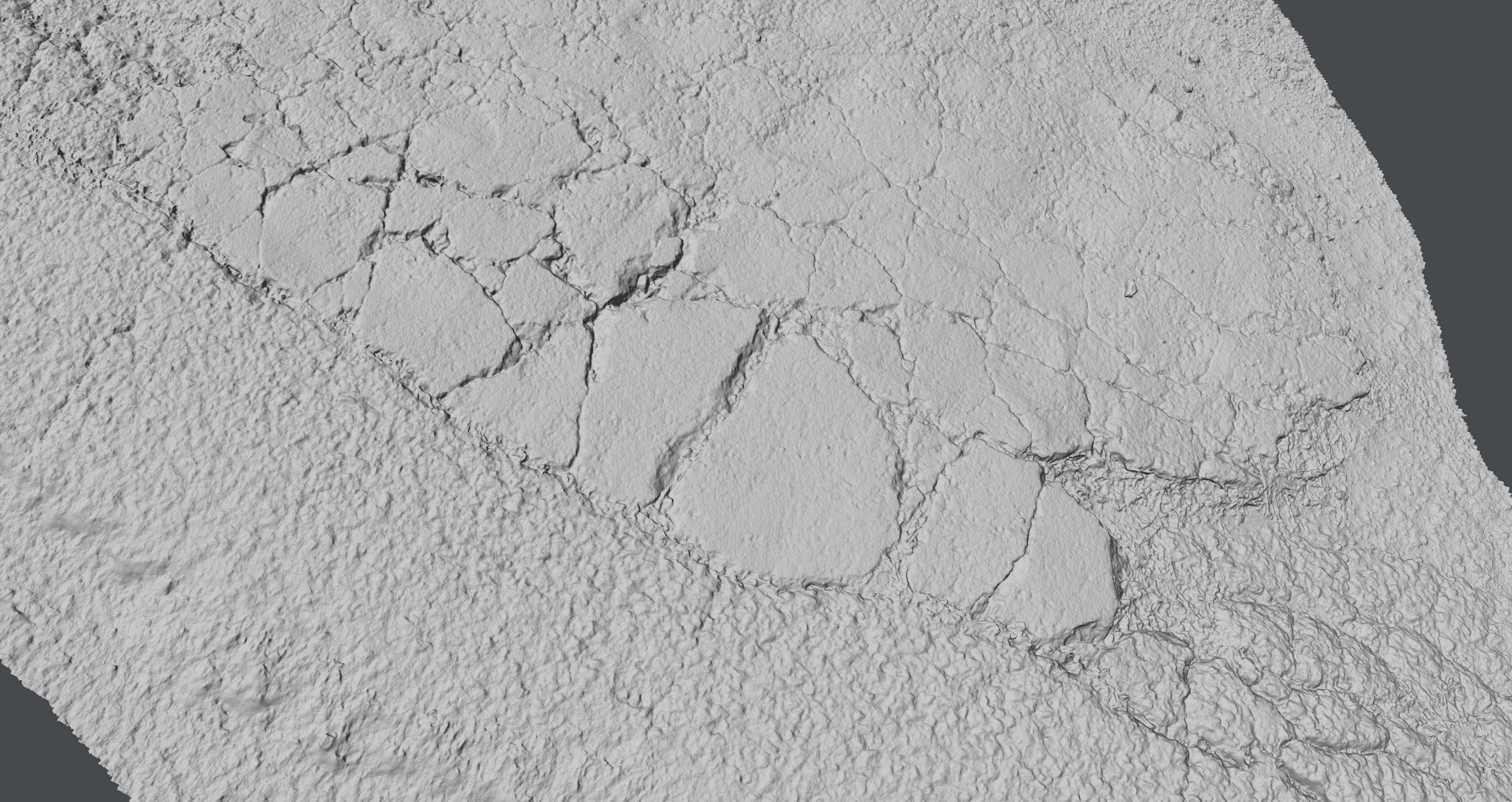 Roadcracks03 asphalt texture - asphalt texture 3D model_6