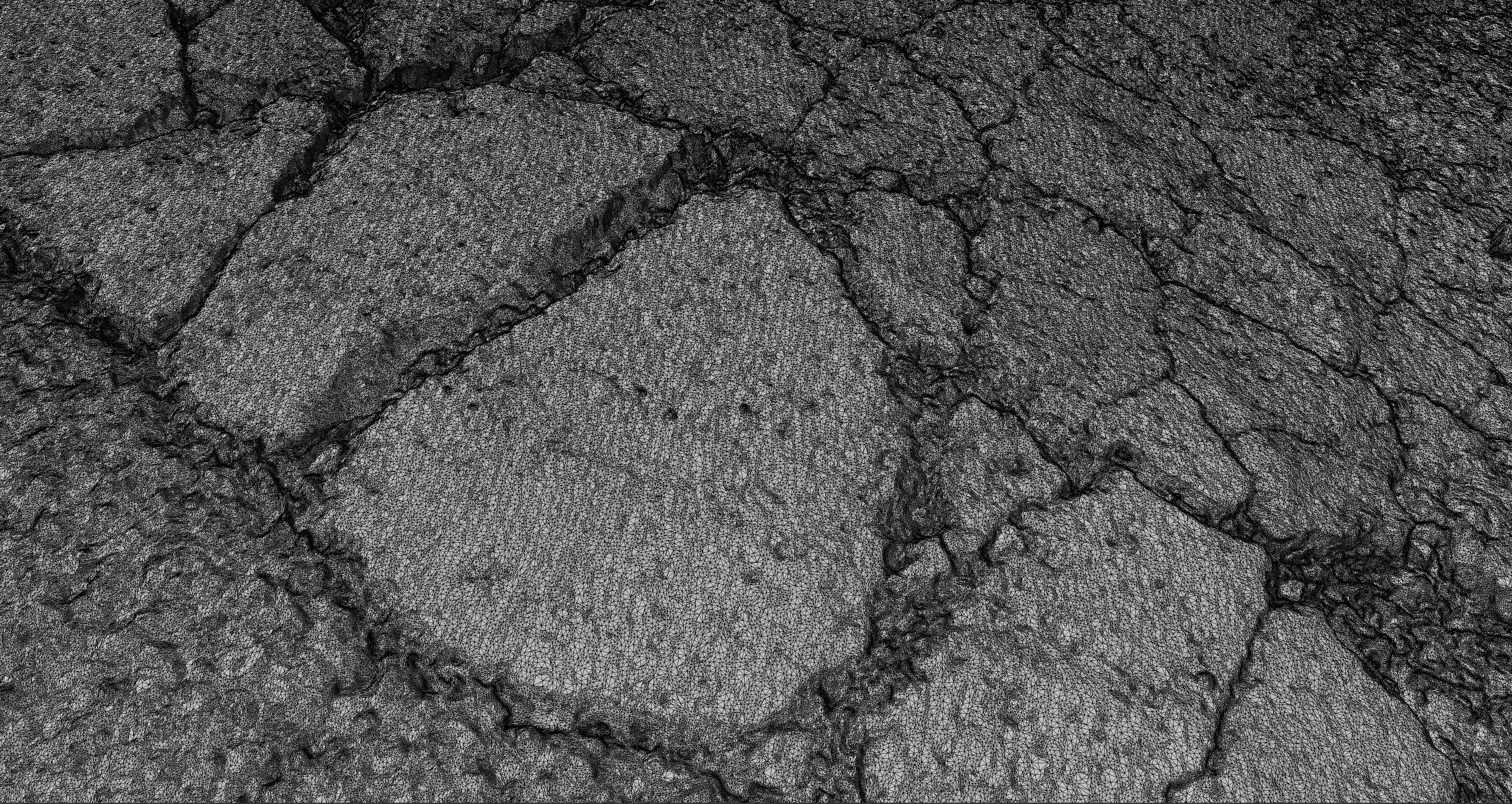 Roadcracks03 asphalt texture - asphalt texture 3D model_13