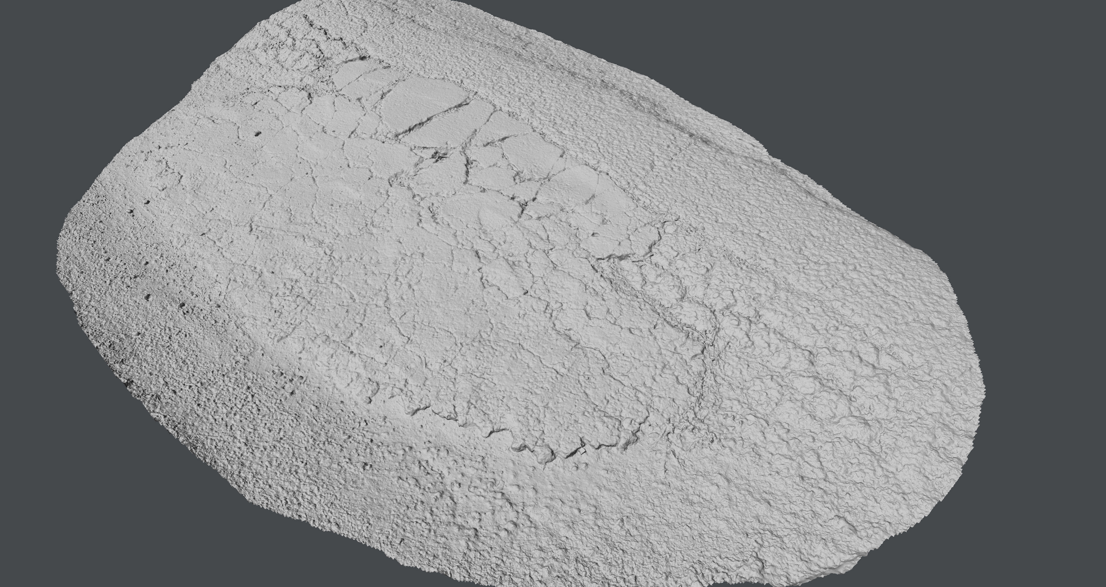 Roadcracks03 asphalt texture - asphalt texture 3D model_8