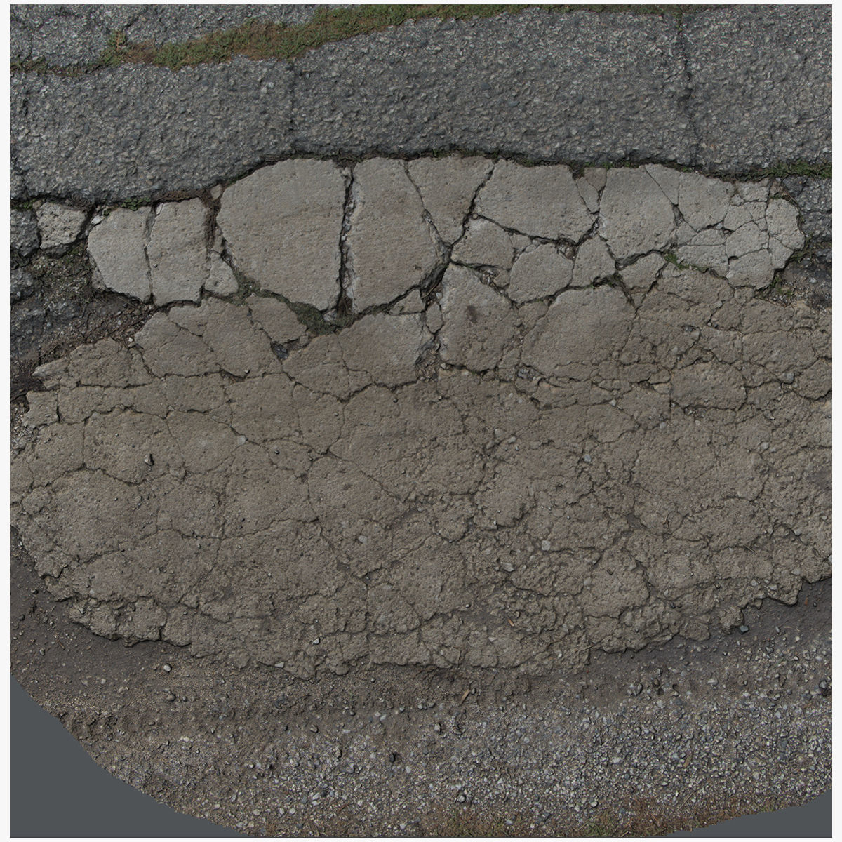 Roadcracks03 asphalt texture - asphalt texture 3D model_1