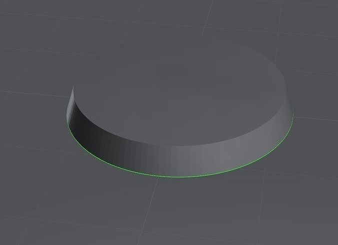 25mm base - round - magnetizable - hollow Free 3D print model