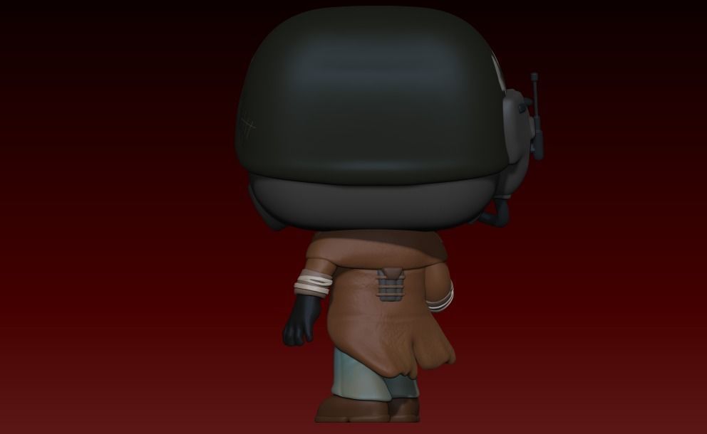 NCR Ranger Funko Pop 3D print model_4